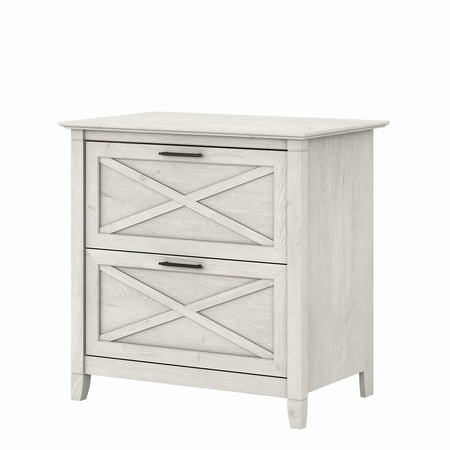 UPC: 0042976131210 | Bush Furniture Key West Lateral File Cabinet  2 Drawer  Linen White Oak