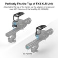 thumbnail image 5 of SmallRig Top Plate for Sony FX30 and FX3 XLR Handle, 5 of 7