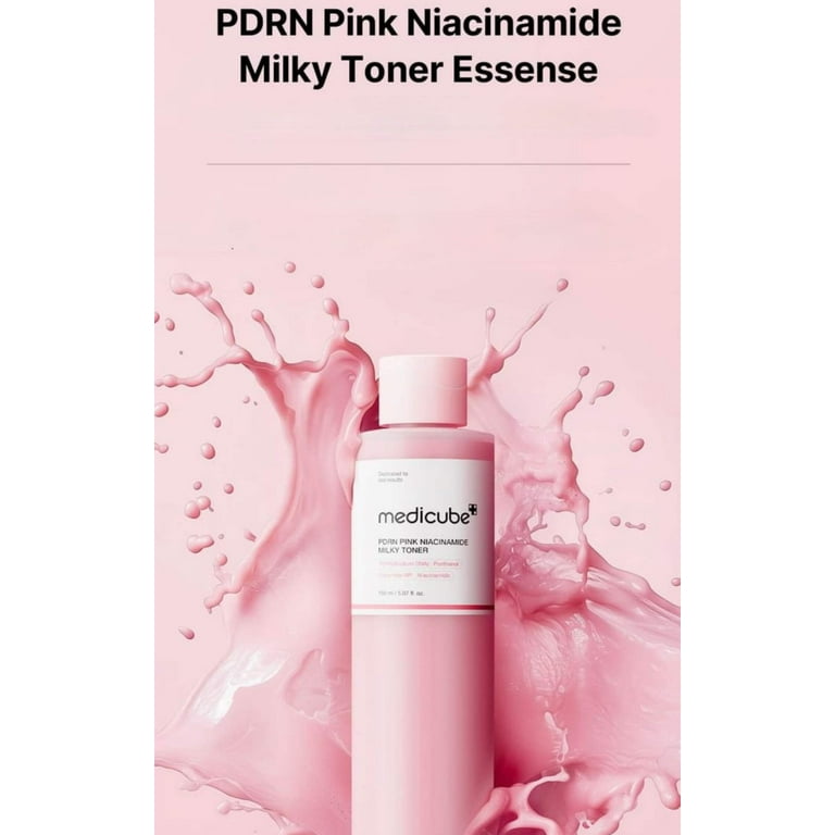 Medicube - PDRN Pink Niacinamide Milky Toner (150ml) - Walmart.com