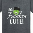 thumbnail image 4 of Inktastic Halloween So Franken Cute Youth T-Shirt, 4 of 5