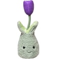 thumbnail image 5 of Lindo muñeco de tulipán, muñeca de dibujos animados, flor, planta, juguete de peluche curativo cálido, muñeco de trapo, regalo, 5 of 5