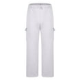 thumbnail image 3 of Dagugfen Mens Sweatpants Straight Leg Elastic Waist Drawstring Loose Comfy Casual Workout Sports Pants, 3 of 5