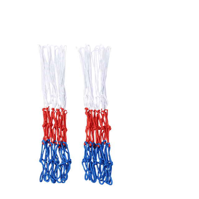 2 Pieces Basketball Net, Basketball Net Replacement Pieces, Professional Nylon Braided Basketball Net-week