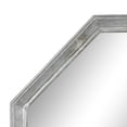 thumbnail image 6 of Kate and Laurel Ocono Vintage Galvanized Metal Octagon Wall Mirror, 26 x 26, Silver, Rustic Farmhouse Octagonal Mirror with Geometric Shape and Unique Finish, 6 of 8