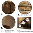 thumbnail image 3 of Designart "Nostalgia Of Vintage Piano Keys" Music Floater Framed Wall Art Living Room, 3 of 5