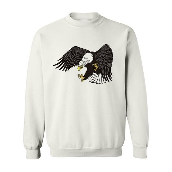 Bald Eagle . Sweatshirt Men -Image by Shutterstock, Male Large