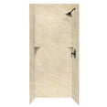 thumbnail image 4 of Swan Solid Surface 72.5'' x 36'' x 36'' Three Panel Shower Wall, 4 of 7