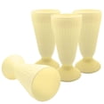 thumbnail image 4 of Toy Juego De 4 Copas De Vidrio Amarillo Para Malteada 285 Ml, 4 of 5