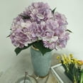 thumbnail image 4 of Light Purple Hydrangea Artificial Flowers,6 Pcs Faux Hydrangea Flowers,Artificial Hydrangeas Flowers With Stems,Fake Hydrangeas,Purple Silk Hydrang, 4 of 5