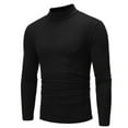 thumbnail image 3 of Fancifize Men's Long Sleeve T-Shirts Casual Lightweight Super Soft Athletic Cotton Shirts Mock Collar Basic Designed Undershirt Slim Fit Tops, 3 of 3