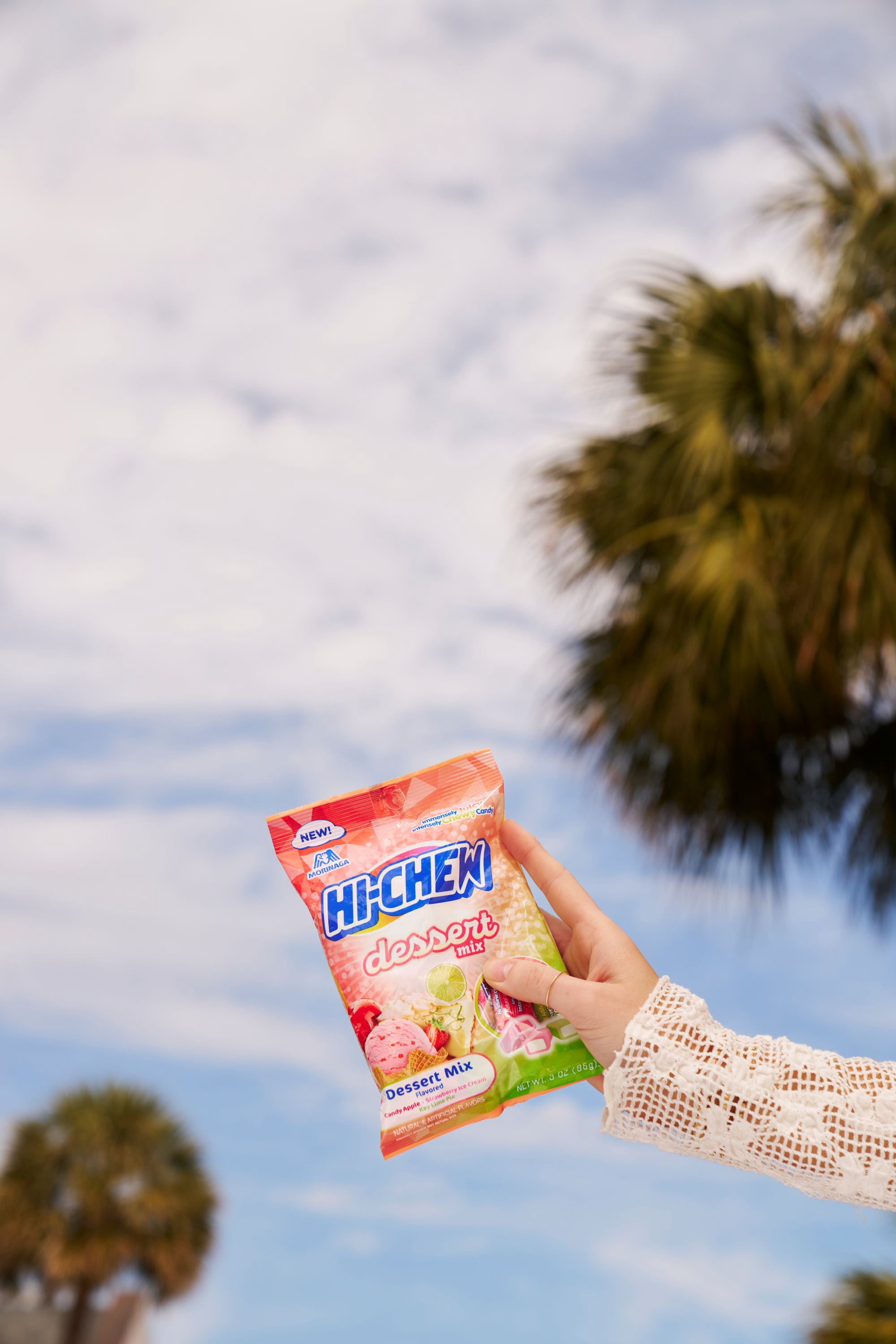HI-CHEW Dessert Mix, 6 Bags, 3oz Each - Apple, Key Lime Pie, Strawberry Ice Cream - Unique Fun Soft & Chewy Candy - Immensely Creamy Fruity Candy Flavors - Individually Wrapped for Sharing