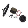 thumbnail image 3 of RC Rear Bumper Set, Sturdy RC Rear Bumper Spare Tire Set  For SCX10 90046 For 1/10 RC Crawler For Trx4, 3 of 8