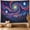 A, variant on HUANGLE Tapestry Wall Hanging, Rainbow Galaxy Surreal Cosmic Landscape Tapestry, High-Quality Polyester Large Wall Tapestry For Living Room And Bedroom, 60x40Inch