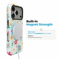 thumbnail image 2 of SKLYDDI Étui Fleur Fuchsia Mignonne pour iPhone 13 Pro Max, Compatible avec MagSafe, 2 of 7