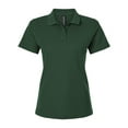 thumbnail image 4 of AllPro 62800L Women's Pique Polo-Forest Green-XL, 4 of 6