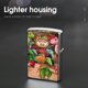 thumbnail image 4 of Dinosaur Train-theme Copper Metal Lighter Shell, Premium Replacement Refillable Lighter Case with Durable Metal Construction, Compatible with Zippo and Most Standard Lighter Models, 4 of 6
