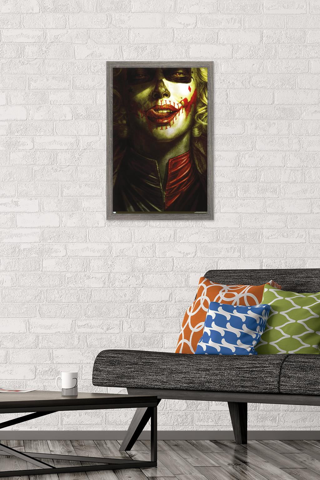 DC Comics - Harley Quinn - Batman: Damned Wall Poster, 14.725" x 22.375" Framed