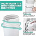 thumbnail image 4 of Mobile air conditioner exhaust hose, 150mm/130mm in diameter, made of PP material, stable and durable, 4 of 4
