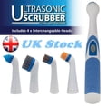 thumbnail image 4 of Cepillo De Limpieza Eléctrico Sonic Scrubber Limpiador De Polvo Ultrasónico Suministros De Cocina sonducket HA023989-01, 4 of 5