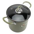 thumbnail image 1 of Deep Fryer Pan, Dishwasher Safe Oil Frying Pot Heat Resistant Anti Sticking 3L Transparent Cover Comfortable Grip Versatile with Filter Basket for Camping, 1 of 7