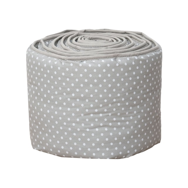 Bumper BABY INC Gris Bumper protector para cuna