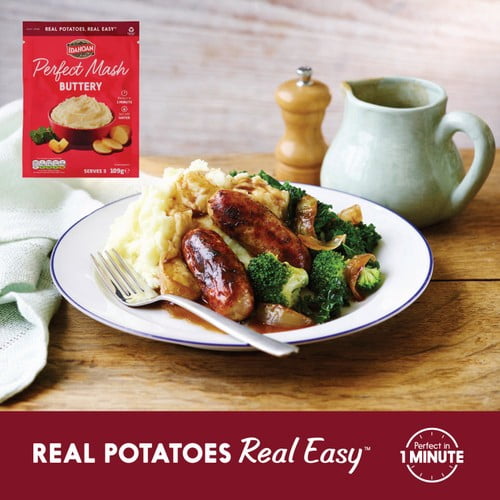 Idahoan Buttery Mash 109g, British Import (Pack of 2)
