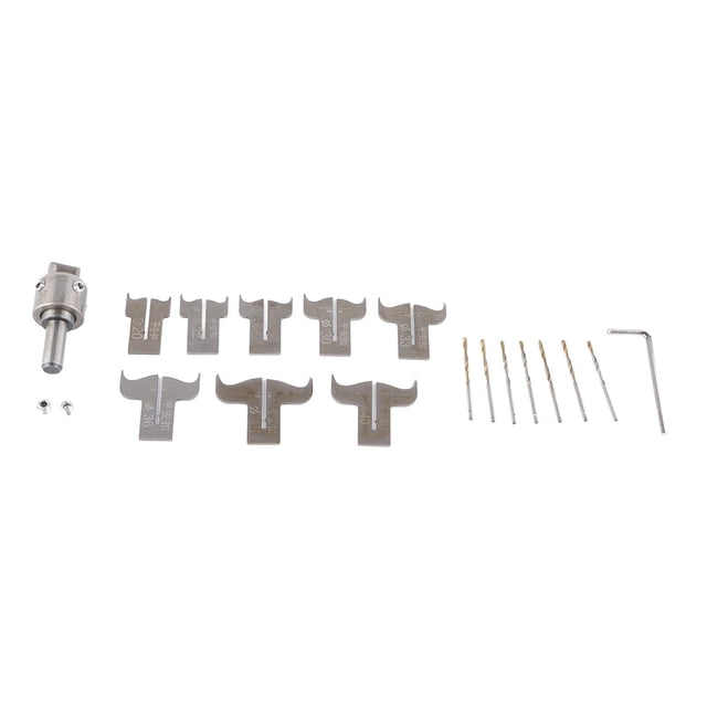 Ensemble de Couteaux de Menuiserie Outils de Perles Outils de Menuiserie Ensemble de Couteaux à Boucle 20 Pcs Ensemble de Couteaux à Boucle Outils de Menuiserie