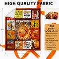 thumbnail image 4 of Basketball Gifts, Basketball Gifts for Boys 8-12, Basketball Coach Gifts, Basketball Gifts for Men Girls Teens Kids, Gifts for Basketball Lovers, Basketball Team Gifts-Throw Blanket 50"x60", 4 of 6