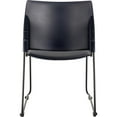 thumbnail image 2 of NPS 8700 Series 30.75" Modern Cafetorium Plush Vinyl Stack Chair in Blue, 2 of 5