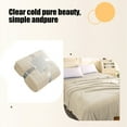 thumbnail image 5 of Luxury Throw Blanket for Bedding Sets, Ultra Soft Velvet Comforter Set, Lightweight & Oversized Bedspread Coverlet for All Season, Navy Blue, 78.7"x59", 5 of 6