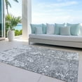 thumbnail image 6 of Addison Rugs Chantille Indoor/Outdoor Transitional Abstract Gray Washable Rectangle Rug, 10' x 14', 6 of 6
