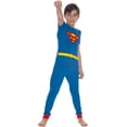 thumbnail image 2 of DC Comics Boys Superman Superhero Cotton Costume Pajama Set, 2 of 4