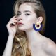 thumbnail image 3 of pares de pendientes colgantes con borlas, aros dorados con flecos, estilo bohemio, con forma de abanico, para mujeres y niñas, para fiestas y uso diario (color 1), 3 of 5