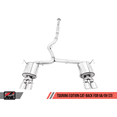 thumbnail image 5 of AWE Tuning Subaru STI VA / WRX GV Sedan Touring Edition Exhaust with Chrome Silver Tips (102mm) - Part #3015-42104, 5 of 11