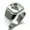 Silver, variant on Stainless Steel Dionysus Greek God of Wine Engraved Square Flat Top Biker Style Polished Signet Ring