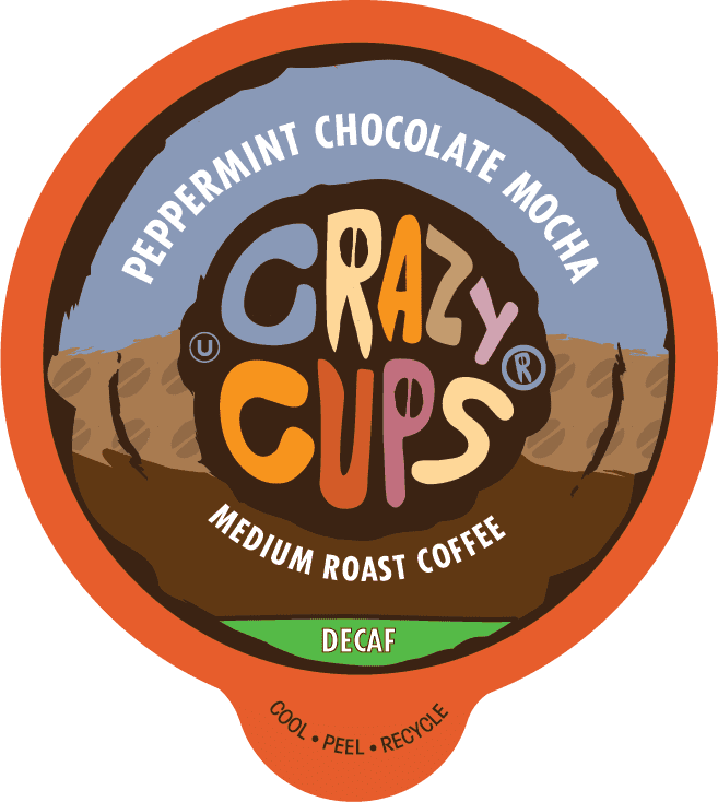 Decaf Peppermint Chocolate Mocha Flavored Coffee by Crazy ...