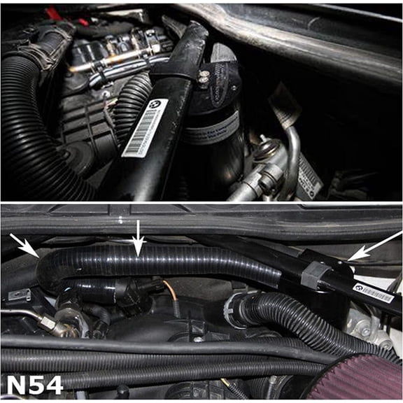 YIUIY For BMW N54 335i 135i E90 E92 E82 2006-2010 Reservior Oil Catch Can Tank Black