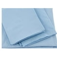 thumbnail image 5 of Pacific Linens | Luxurious Soft 4 Piece Bed Sheet Set with Deep Pockets | 100% Cotton | Wrinkle, Fade & Stain Resistant | 500 Thread Count | King Size | Sky Blue, 5 of 5