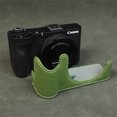thumbnail image 3 of GadgetCom Camera Half Case Compatible with Canon PowerShot V1 , Anti-Slip PU Leather Shell Protective Cover, 3 of 8