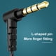 thumbnail image 5 of Auricular Con Cable Tipo-C/auriculares de 3,5 mm con control de volumen de música para computadora (púrpura de 3,5 mm), 5 of 8