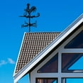 thumbnail image 5 of Chicken Wind Vane Stainless Steel Rooster Wind Direction Indicator Anti-Aging Rooster Weathervane Decorative Chicken Wind Vane Ornament for Farmhouse Garden Courtyard, 5 of 5