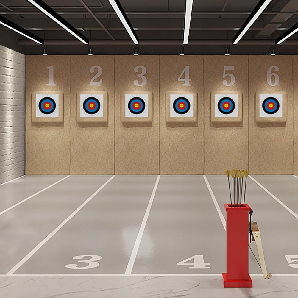 Archery Targets Paper, 50Pcs Bow and -Targets for Hunting Backyard, Archery Target Practice Accessories 10 Rings