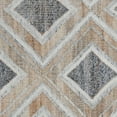 thumbnail image 4 of Freya 8 x 10 Area Rug, Artistic Diamond Pattern, Handwoven Natural Jute - Saltoro Sherpi, 4 of 5