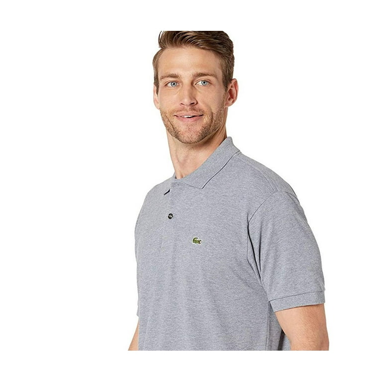 Lacoste Men s Classic Fit Polo Shirt Gray Size X Large Walmart