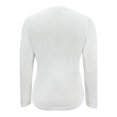 thumbnail image 4 of Playera George Talla EG Cuello Redondo Manga Larga Blanco, 4 of 4