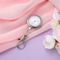 thumbnail image 2 of Nurse Watch Luminous Pointers Pocket Watch Creative Keychain Key Buckle Hanging Watches for Women Men, 2 of 4