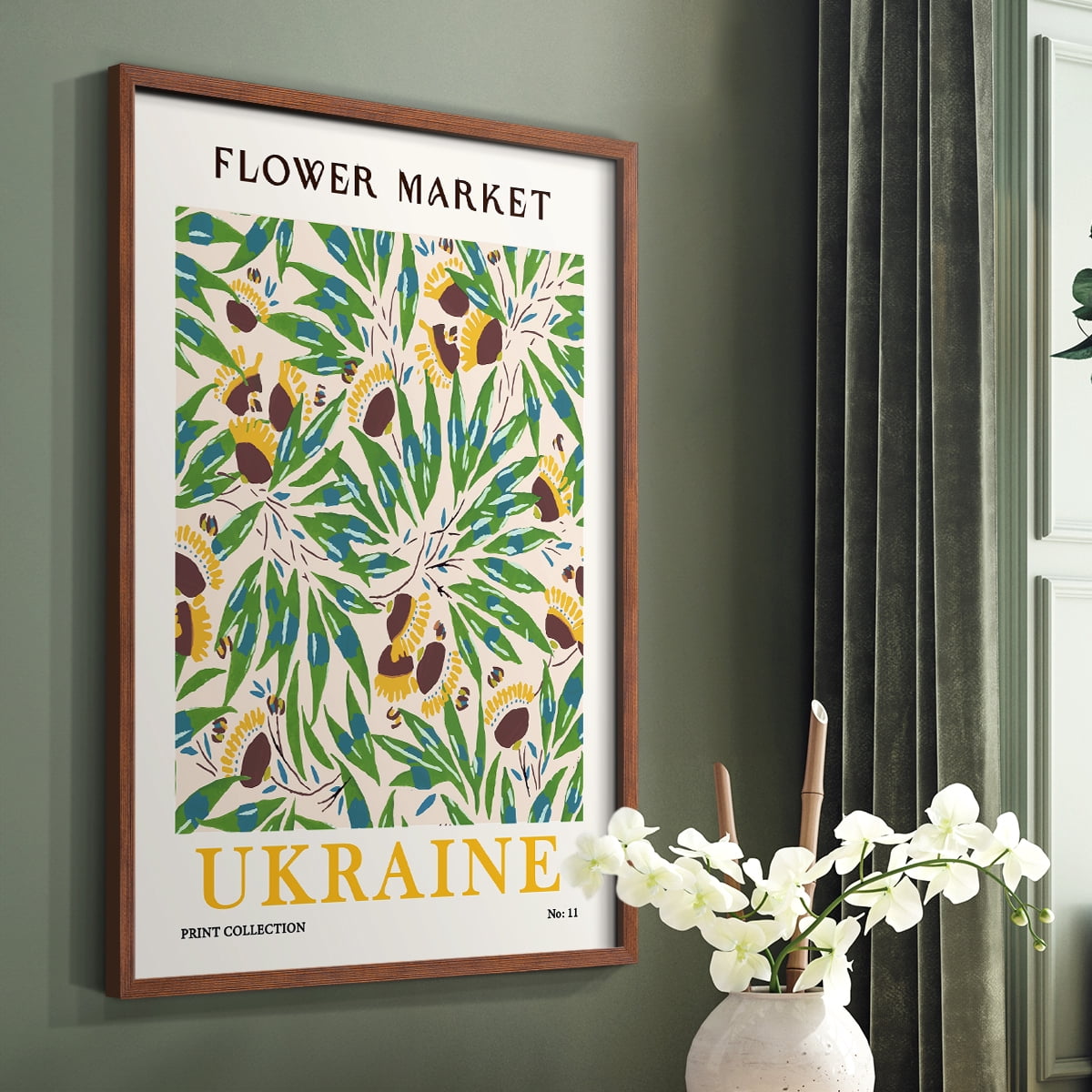 Matisse XV Framed Print - Solid Wood