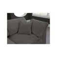 thumbnail image 5 of Meridian Furniture Cozy Gray Velvet Modular Sectional, 5 of 8