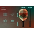 thumbnail image 5 of Cascade Polymer Honeycomb Red Pickleball Paddle with Neoprene Cover and Carry Bag, 7.9oz paddle weight, by Orca, 5 of 5