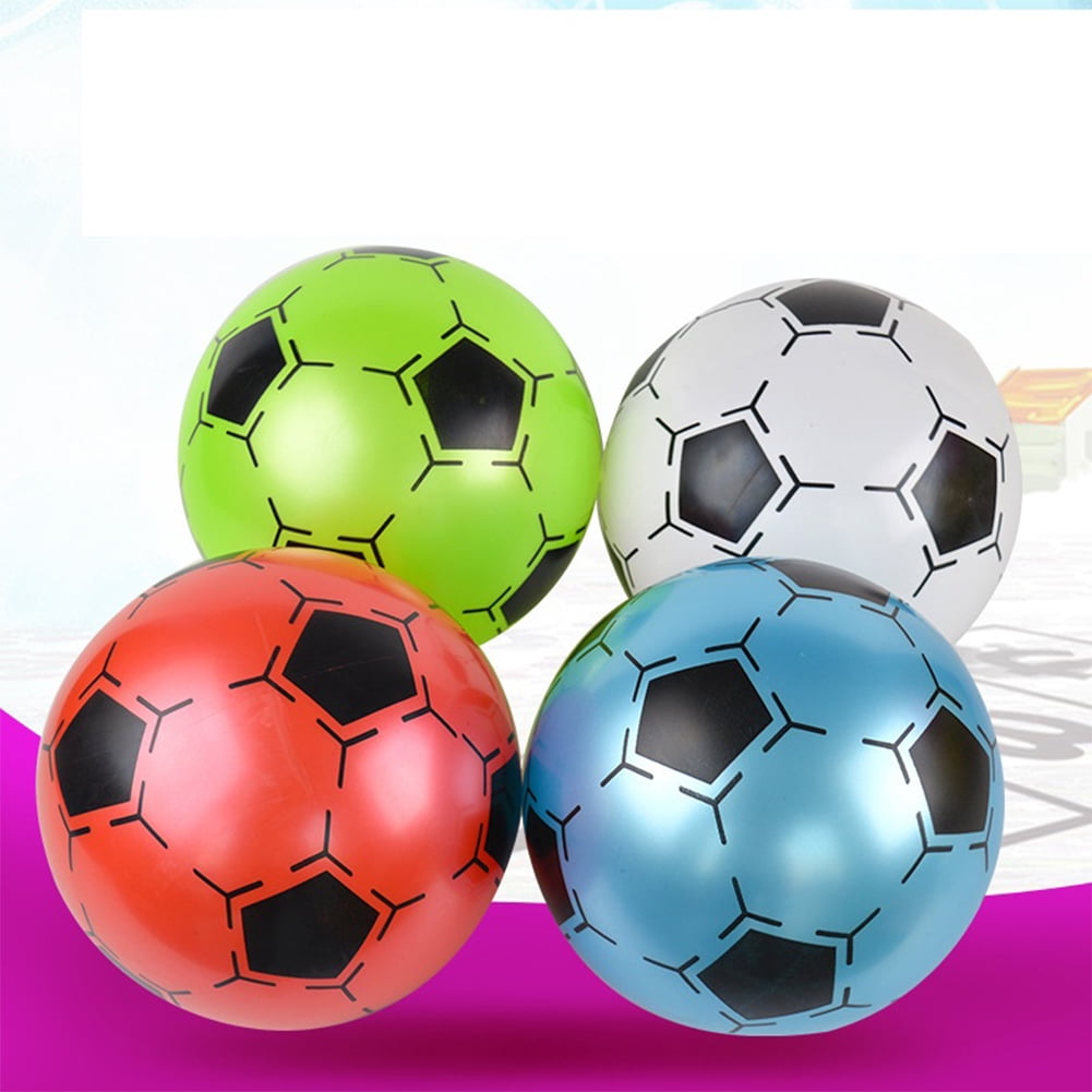 Inflatable PVC Football Soccer Ball Kids Children Beach Pools Sports Ball·Toy*CC 